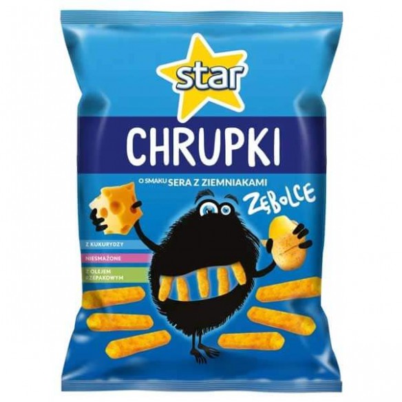 Star Chrupki o smaku sera z ziemniakami Zebolce