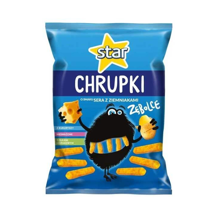 Star Chrupki o smaku sera z ziemniakami Zebolce