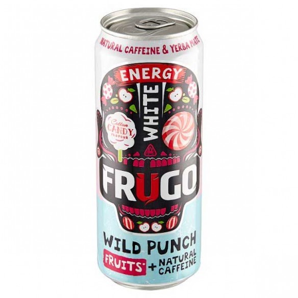 Frugo White Energy Cotton Candy Wild Punch Fruits