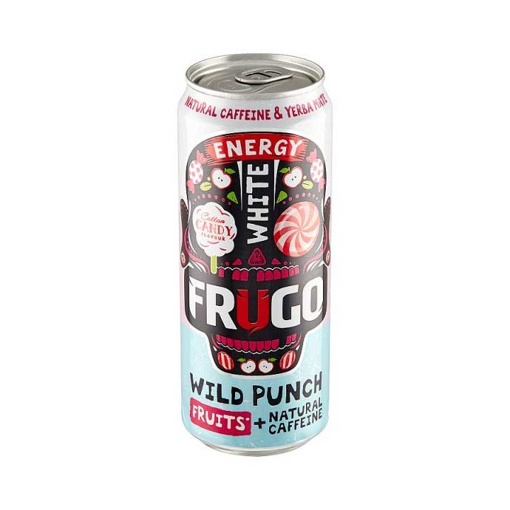 Frugo White Energy Cotton Candy Wild Punch Fruits