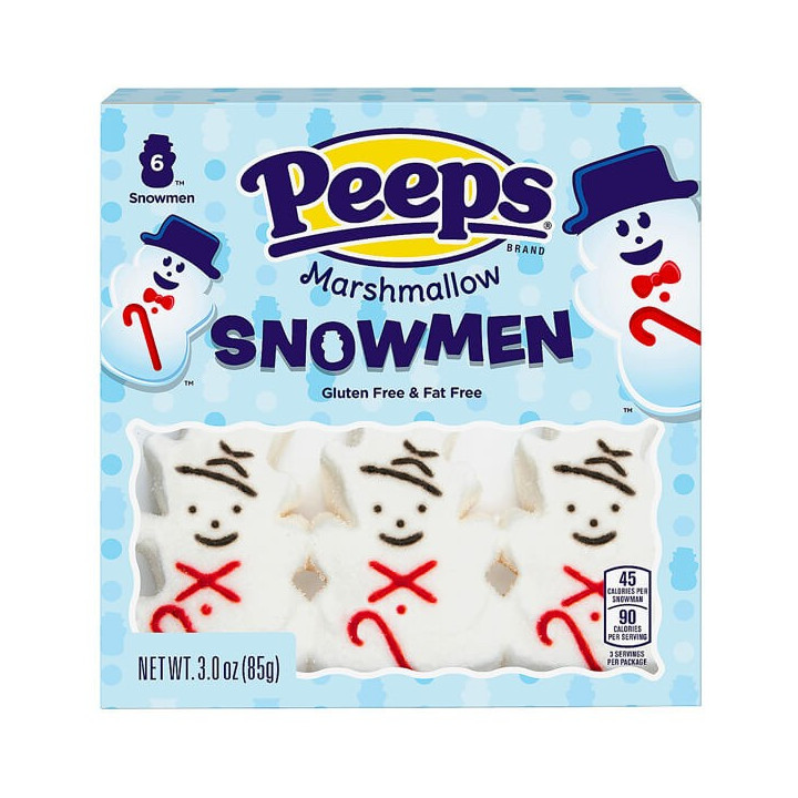 Peeps Marshmallow Snowmen