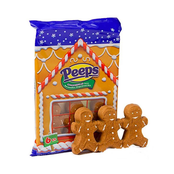Peeps Marshmallow Gingerbread Men