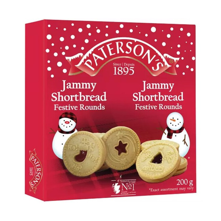 Paterson's Shortbread Jam Cookies Rounds
