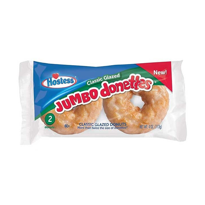 Hostess Classic Glazed Jumbo Donettes