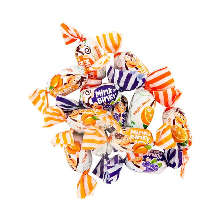 Roshen Minky Binky Toffee & Jelly Filling