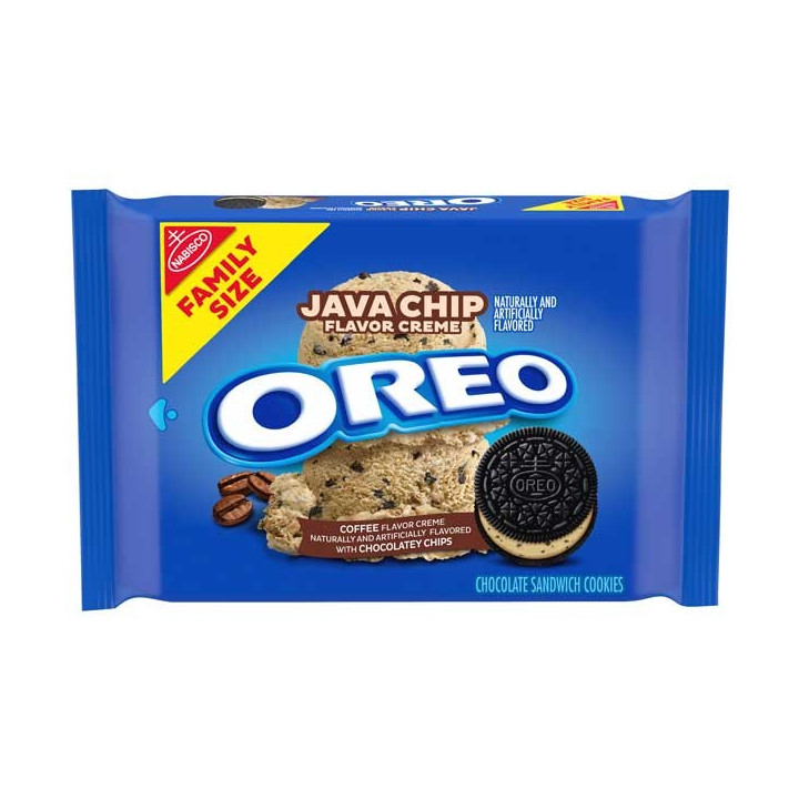 Oreo Java Chip Coffee Flavored Creme Family Size