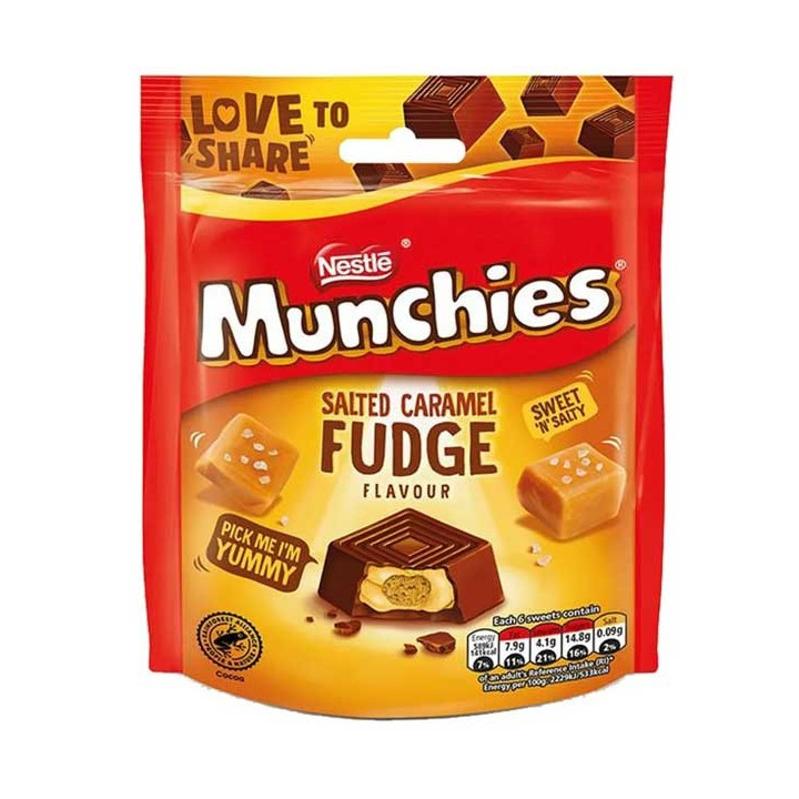 Nestle Munchies Salted Caramel Fudge