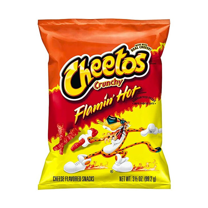 Cheetos Crunchy Flamin Hot Cheese Flavored Snacks