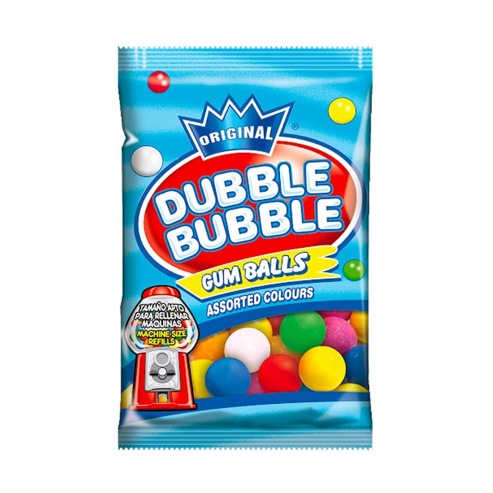 Dubble Bubble Gumballs Assorted Colours