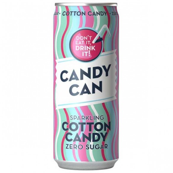 Candy Can Sparkling Cotton Candy Zero Sugar