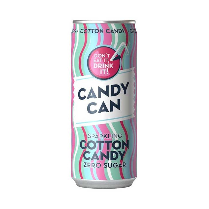 Candy Can Sparkling Cotton Candy Zero Sugar