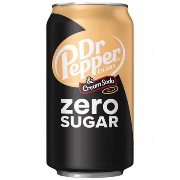 Dr Pepper Cream Soda Zero Sugar