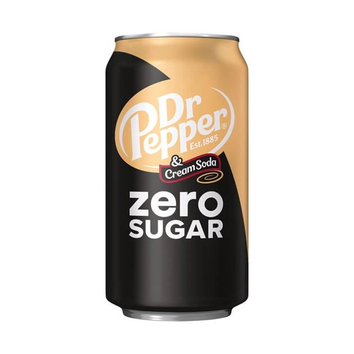 Dr Pepper Cream Soda Zero Sugar