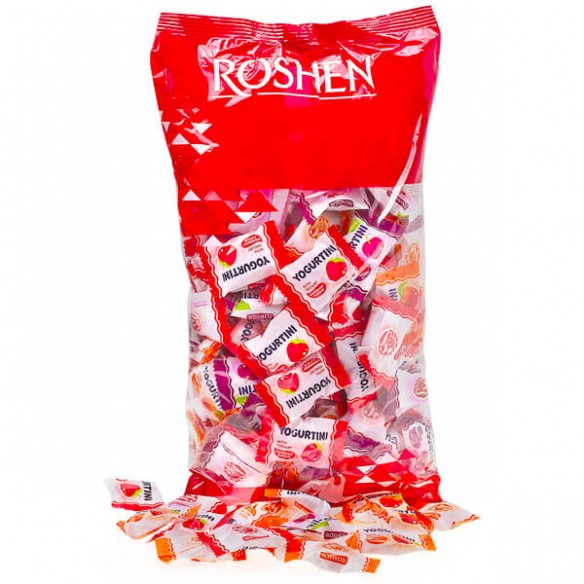 Roshen Yogurtini Yogurt & Fruit Flavours Hard Candies