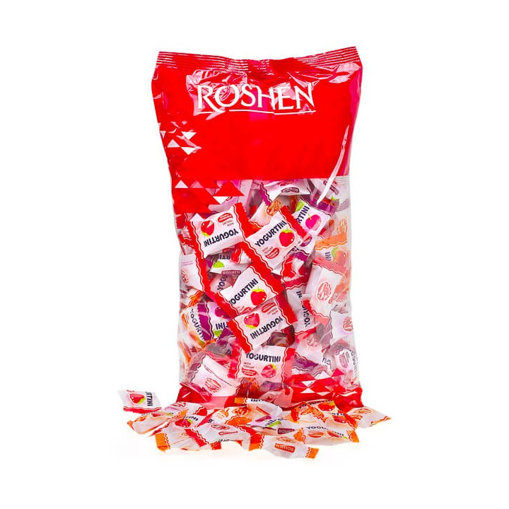 Roshen Yogurtini Yogurt & Fruit Flavours Hard Candies