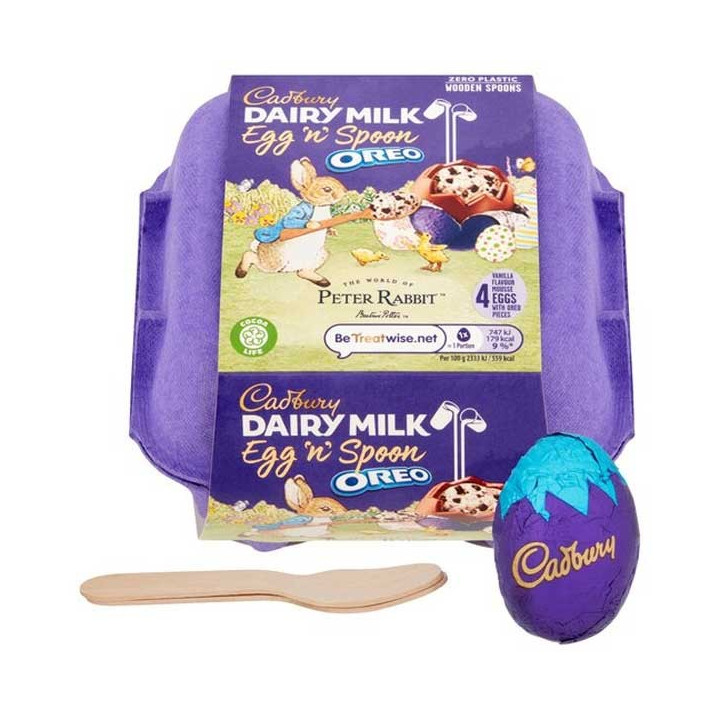 Cadbury Egg 'n' Spoon Oreo