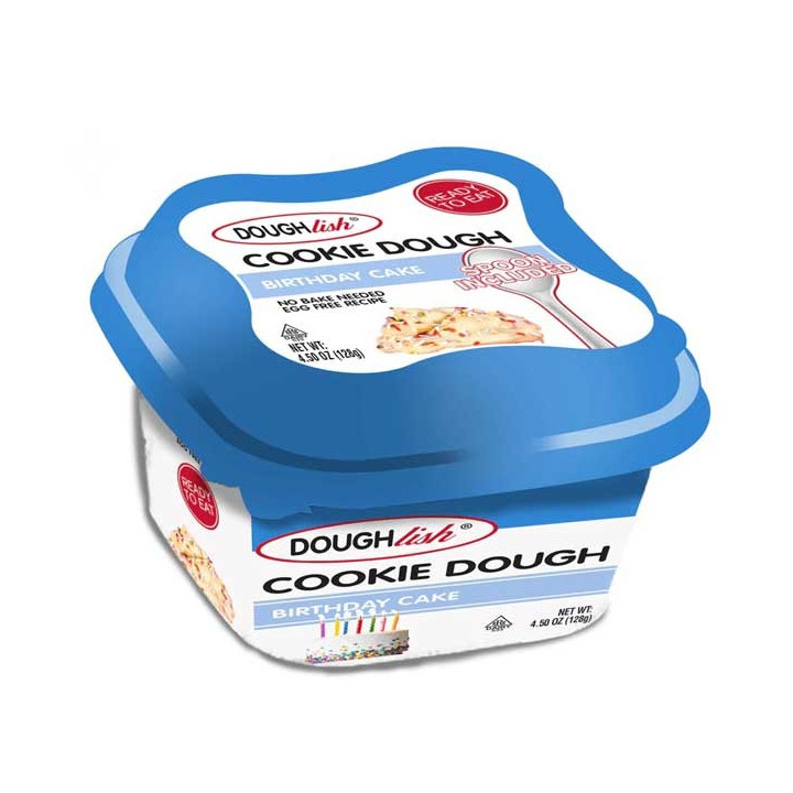 Doughlish Cookie Dough Birthday Cake
