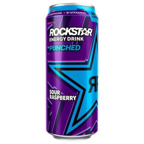 Rockstar Punched Sour Raspberry Energy Drink