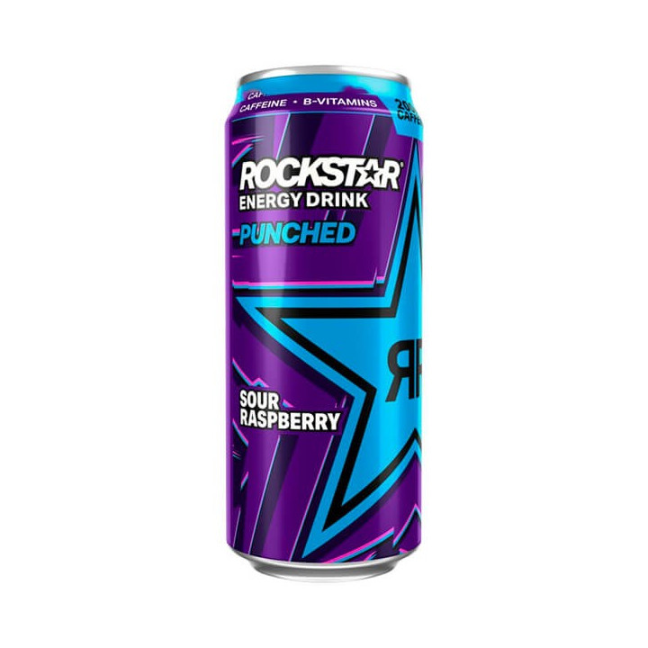 Rockstar Punched Sour Raspberry Energy Drink