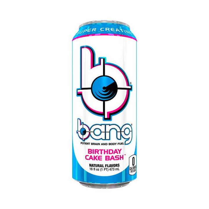 Bang Energy Birthday Cake Bash