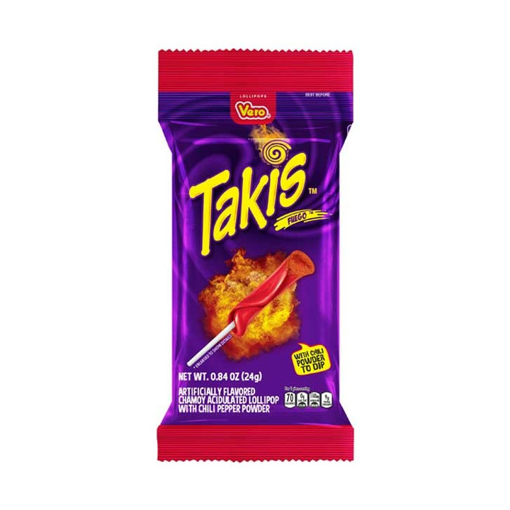Takis Fuego Lollipop