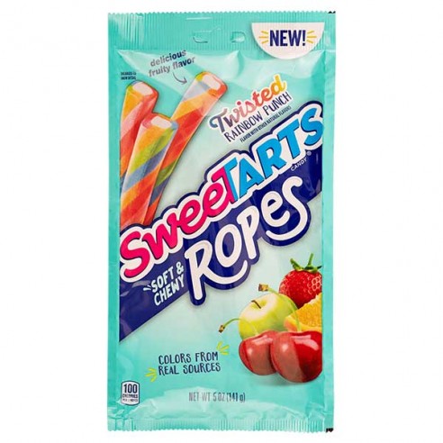 SweeTarts Twisted Rainbow Ropes 142 g