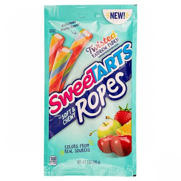 SweeTarts Twisted Rainbow Ropes 142 g