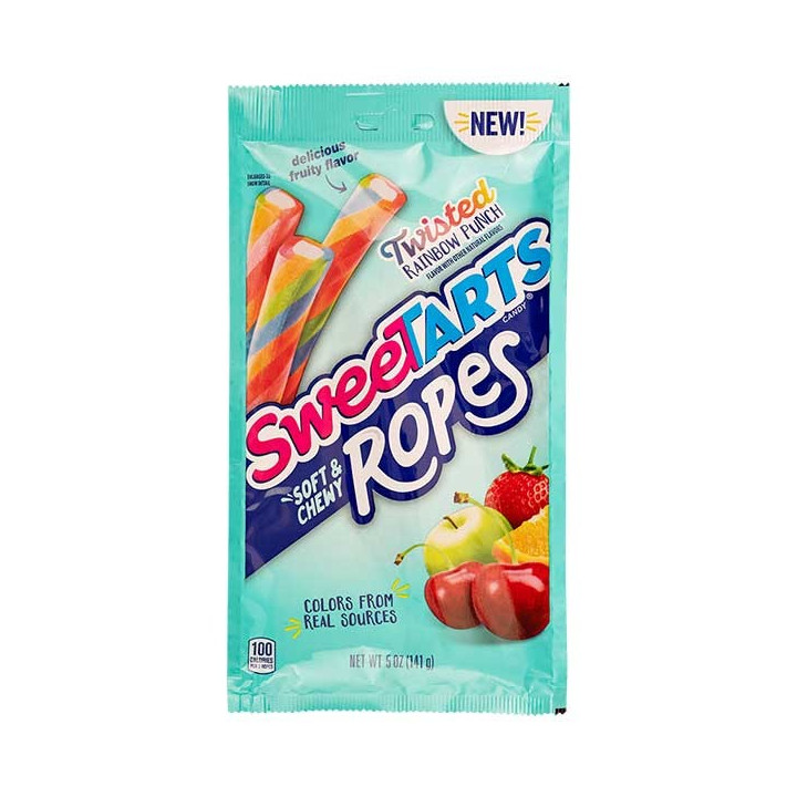 SweeTarts Twisted Rainbow Ropes 142 g