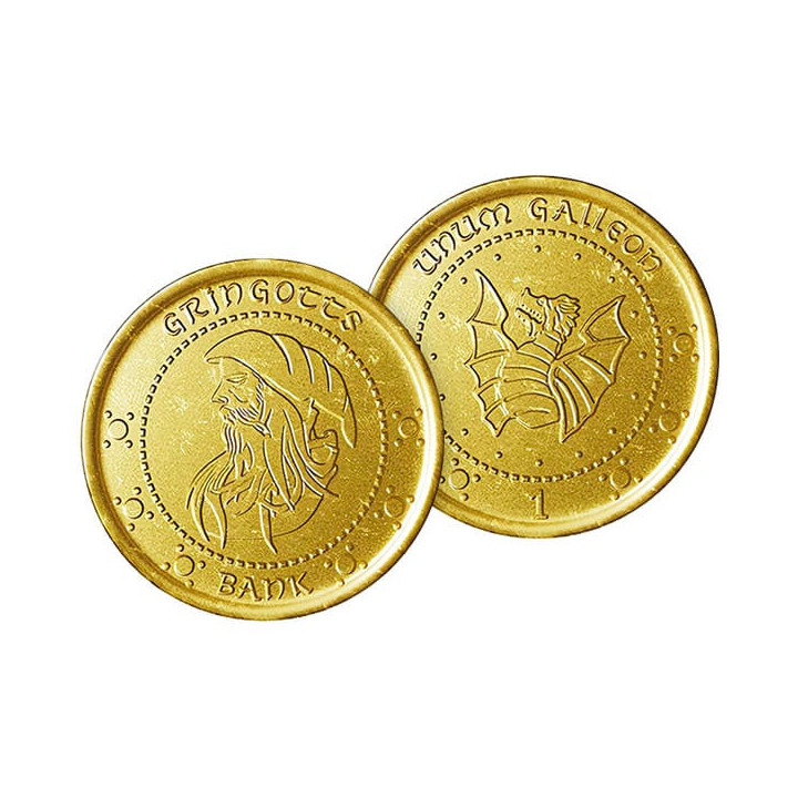 Harry Potter Gringotts Galleon Chocolate Coin