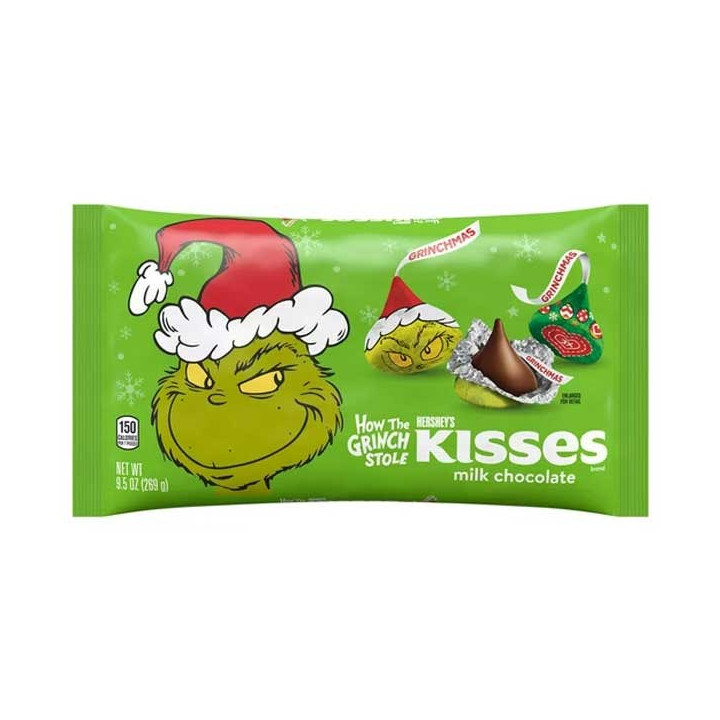 Hershey's Kisses Grinch Milk Chocolate
