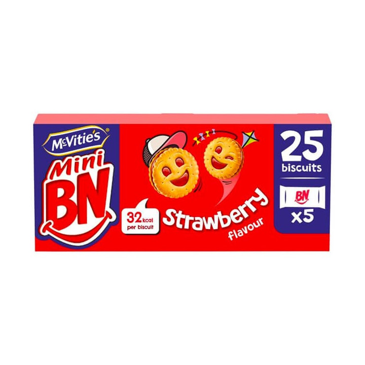 McVitie's Mini BN Strawberry Biscuits