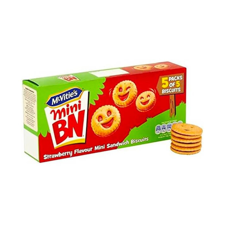 McVitie's Mini BN Strawberry Biscuits