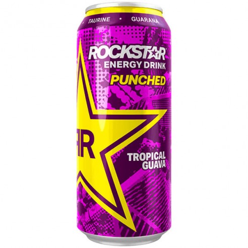 Rockstar Punched Tropical Guava Energy Drink