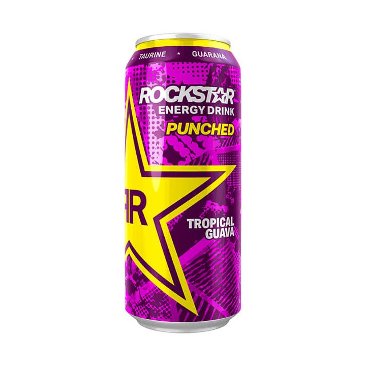 Rockstar Punched Tropical Guava Energy Drink