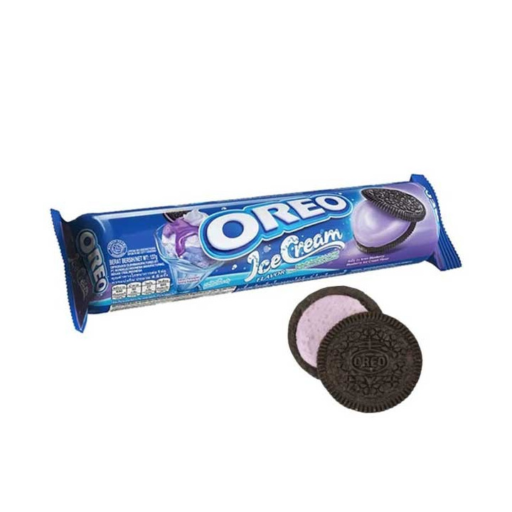 Oreo Ice Cream Blueberry Flavored Cream Filling
