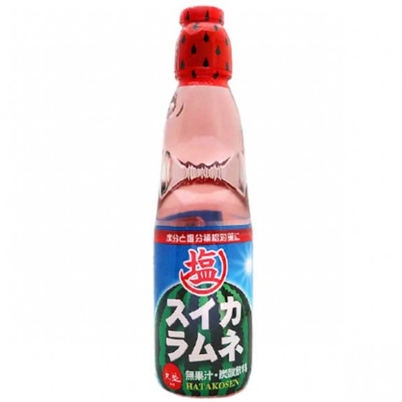 Hatakosen Watermelon Ramune Soda