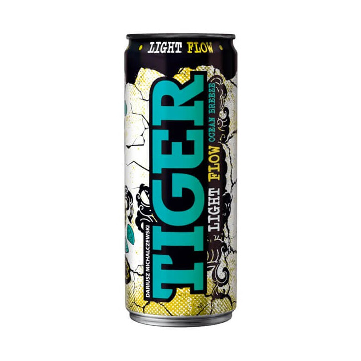 TIGER Light Flow Ocean Breeze Energy Drink