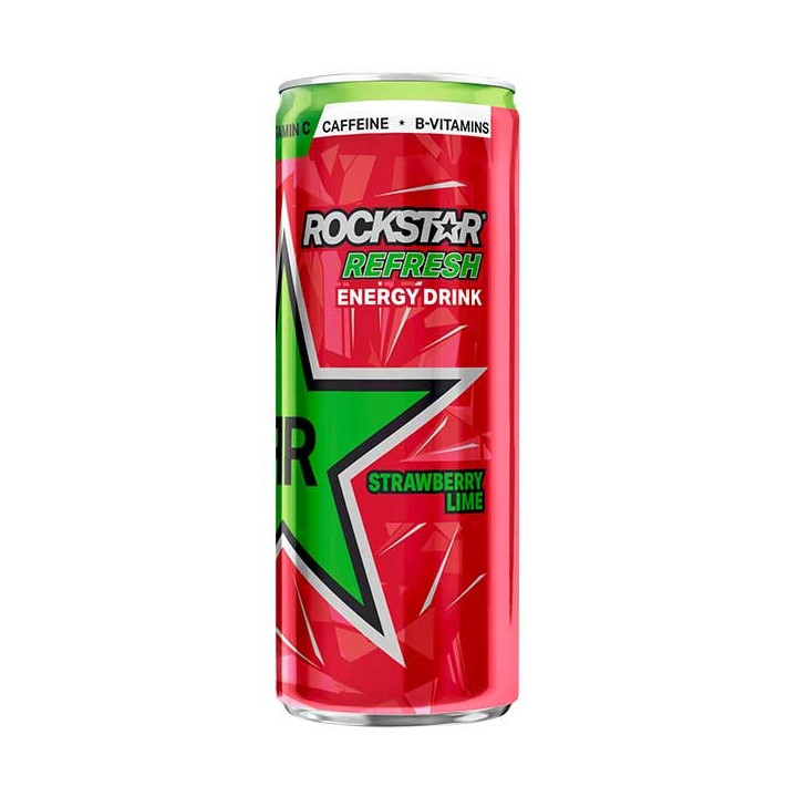 Rockstar Refresh Strawberry Lime Energy Drink