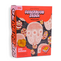 Generation Snack Juicy Barbecue Potato Chips