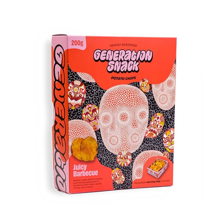 Generation Snack Juicy Barbecue Potato Chips