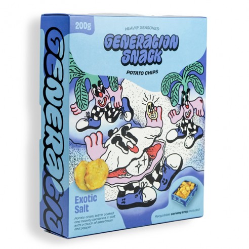 Generation Snack Exotic Salt Potato Chips