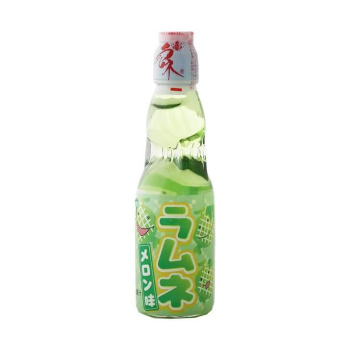 Hatakosen Melon Ramune Soda 200 ml