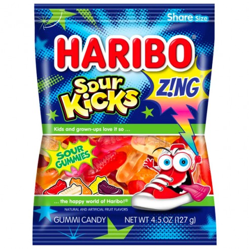 Haribo Zing Sour Kicks