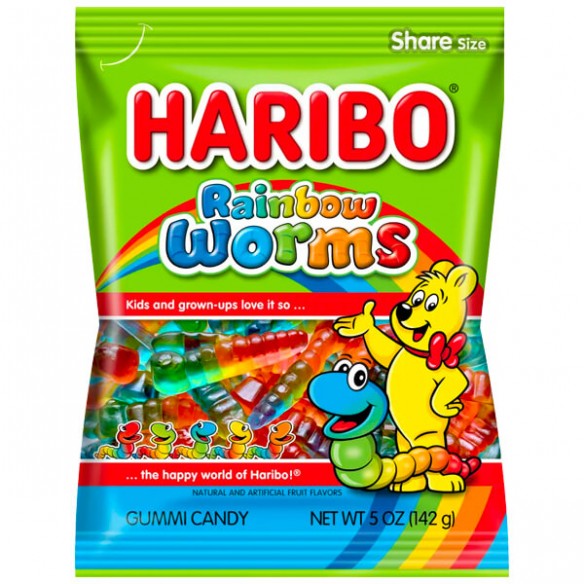 Haribo Rainbow Worms