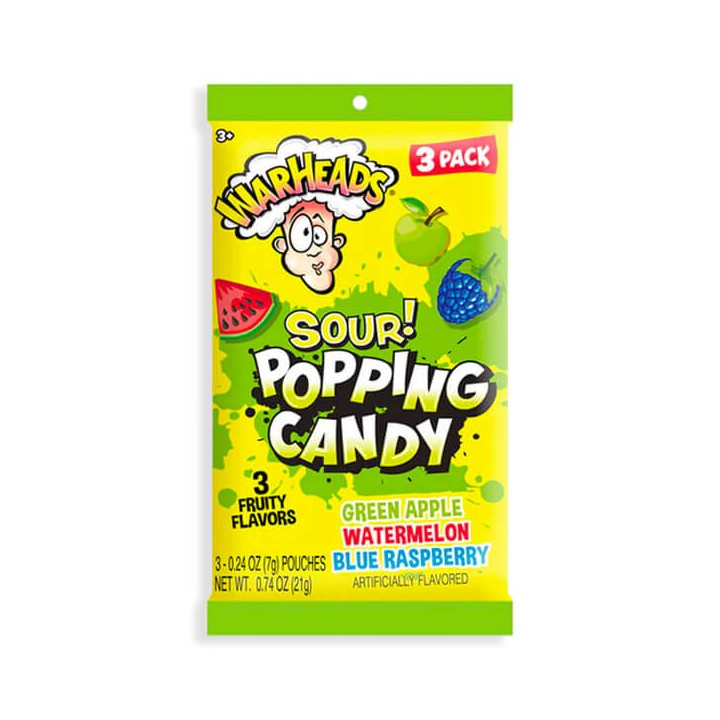 Warheads Sour Popping Candy
