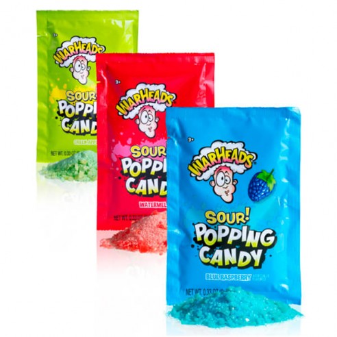 Warheads Sour Popping Candy