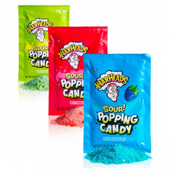 Warheads Sour Popping Candy