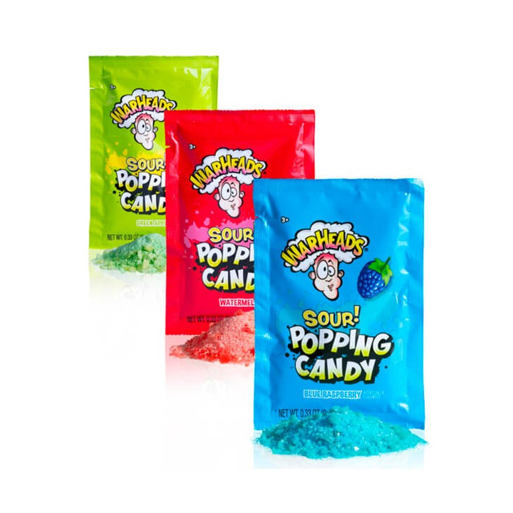 Warheads Sour Popping Candy