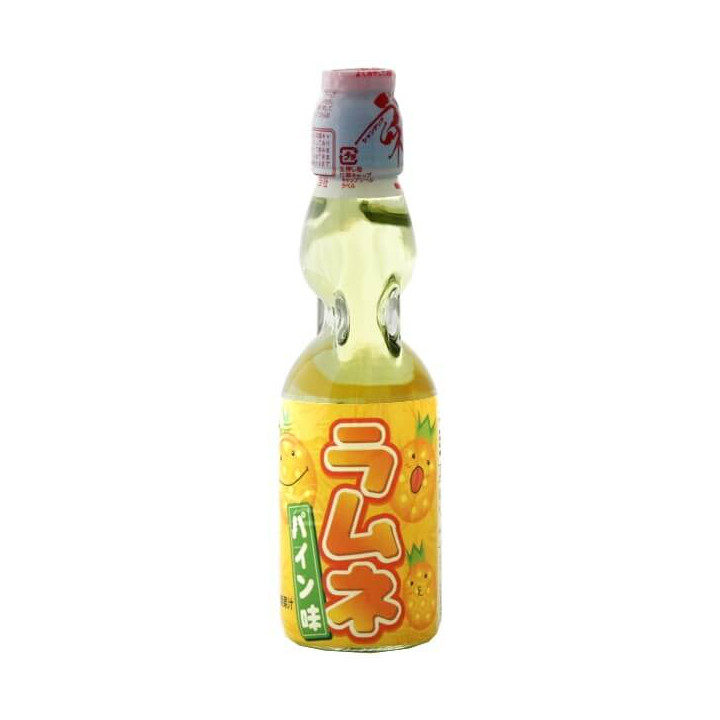 Hatakosen Pineapple Ramune Soda 200 ml