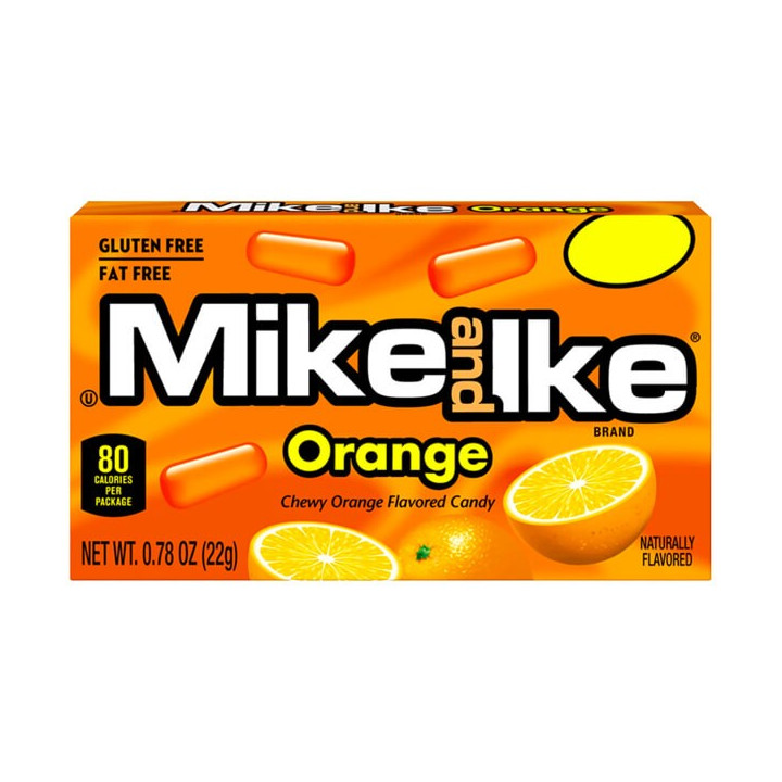 Mike and Ike Minis Orange